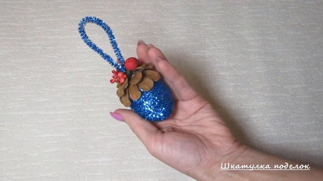 5 ?классных идей из синельной проволоки на Новый год.? Просто и красиво поделки на Новый год.