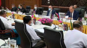 В Мьянме Сергей Лавров провел переговоры с министром иностранных дел и руководством страны