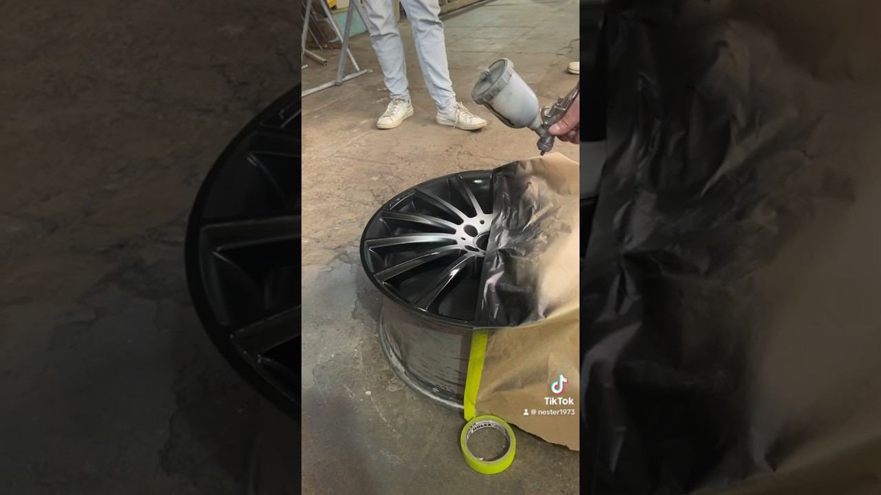 Диски AMG чистка, цинкование , покраска