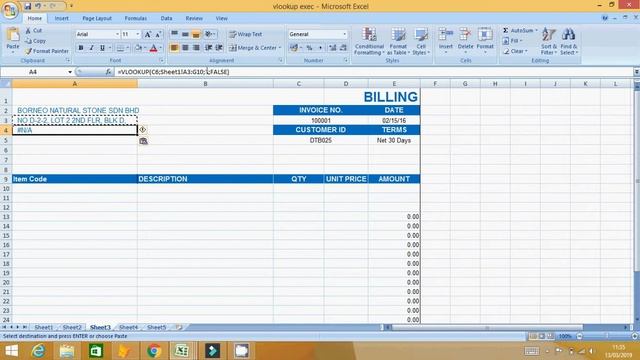 Using vlookup function to create invoice смотреть онлайн