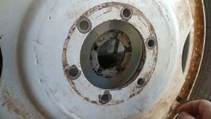 Переделка дисков от газона на мини трактор.