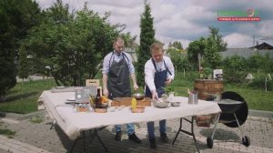 Рыбный стейк: лучший рецепт красной рыбы в сливочном соусе со шпинатом на гриле. Готовим с КУХМИСТЕ