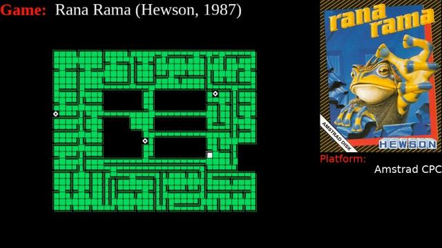 [Amstrad]  Rana Rama 1 loop clear