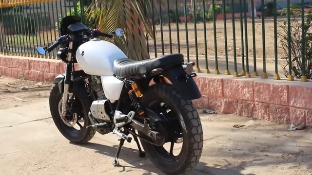 Project Bullet remake Suzuki gs 150 with 200 engine oil cooled By Tamoor Pervaiz