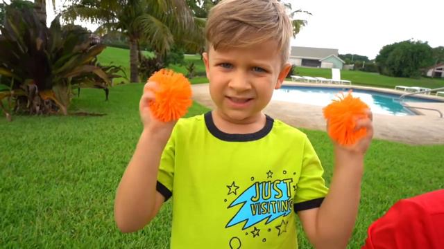 Diana and Roma play Outdoor Games & Activities Funny Drawing Meme