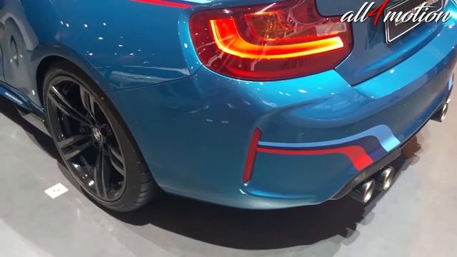 BMW M2 Coupé blue & look inside | Essen Motorshow 2016 смотреть онлайн