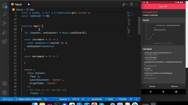 Counter animation in react native смотреть онлайн