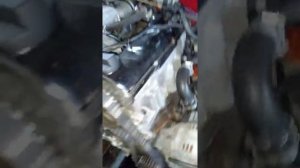2часть Ауди 100 С4(45)AAD замена термостата,помпы