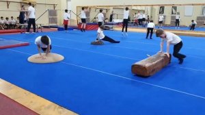 Секция спортивной гимнастики в СОГУ.