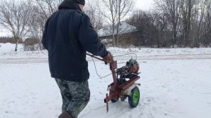 Сцепление на ременную передачу самодельного мотоблока