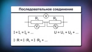 06.  Физика 10 класс - Последовательное и параллельное соединение резисторов