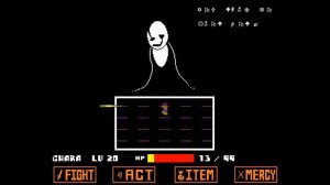 UNDERTALE Gaster fight (fangame)