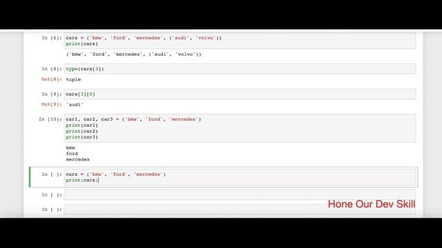 Tuples in Python