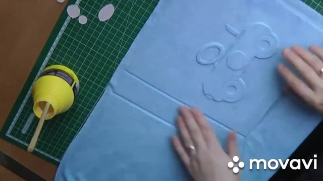 Альбом для малыша. Файловый блок. Процесс создания альбома с тиснением на обложке. смотреть онлайн