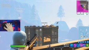 HyperX Alloy Origins 60 Chill ? Keyboard & Mouse Sounds ASMR ? Fortnite Titled Towers Gameplay