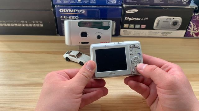 Y2K digital camera 2000s | Nikon Coolpix L1 how to use смотреть онлайн