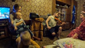 Влог в гостях у Прабабушки в главной роли Скрипач выпуск 1