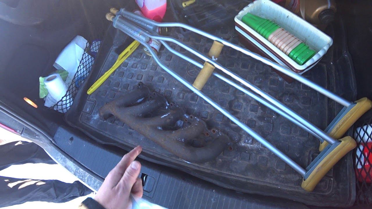 Замена выпускного коллектора на Мерседес Т1 ( ОМ 602.940) смотреть онлайн