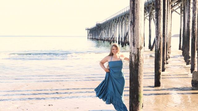 Senior Photo Session at San Simeon Beach by Little Magnolia Photography Studio смотреть онлайн