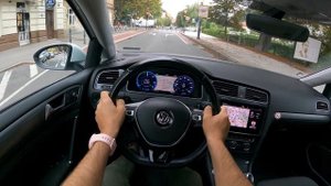 ТЕСТ ДРАЙВ ФОЛЬКСВАГЕН е-Гольф(136 электросил)ОБЗОР/ДИЗАЙН/ВОЖДЕНИЕ