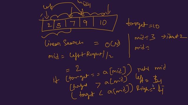 Binary Search Algorithm | Java Explanation смотреть онлайн
