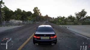 Форза Хорайзен 5|BMW M5 F90|Вождение на руле Logitech Momo Racing часть 2