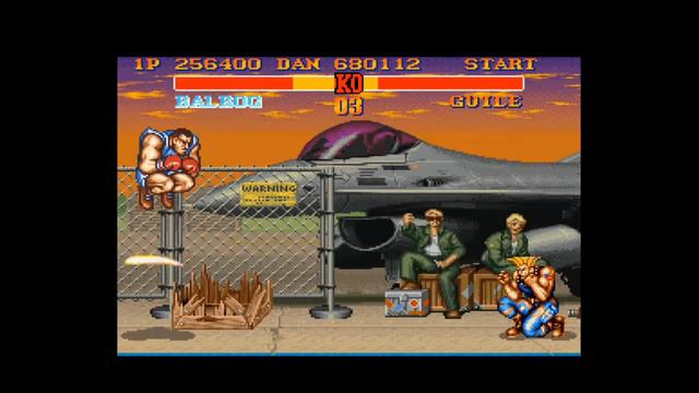 Street Fighter II Turbo Hyper Fighting - Balrog vs. Guile - Hardest Setting смотреть онлайн