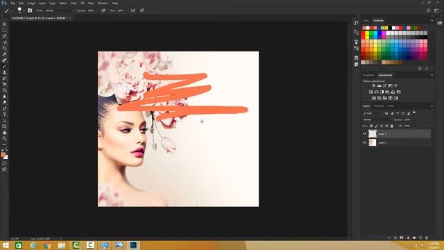 Photoshop - Deleting a Layer смотреть онлайн