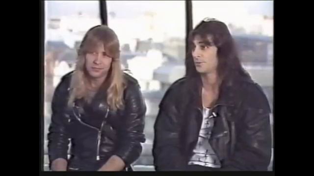Manowar - Интервью 1989г.