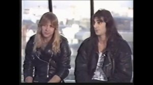 Manowar - Интервью 1989г.