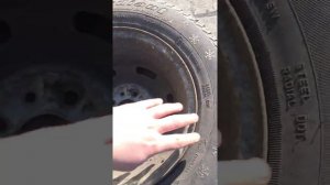 Как не стоит катать зимнюю резину свыше 5-7 лет!!)))