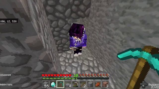 #5 Прохождение Майнкрафта на геймпаде😤!! смотреть онлайн