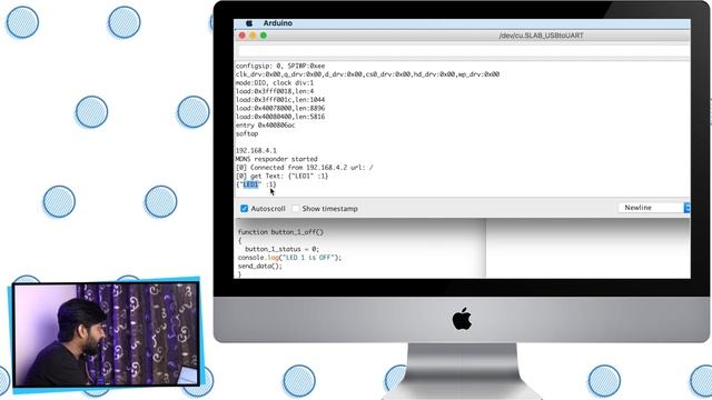 Home Automation using HTML, WebSocket & JSON | ESP32 projects | ESP8266 Projects