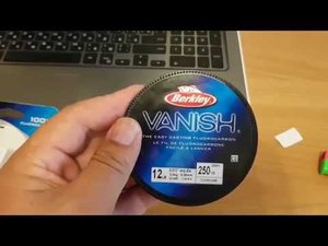 Berkley Vanish.Флюрокарбон для мультипликаторной катушки. Отличная размотка