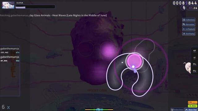 osu! "Heat Waves" смотреть онлайн