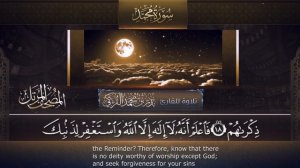 سورة محمد || القارئ بدر التركى # ١٤٤١هـ Badr Al-Turki ||Surah MuHammad