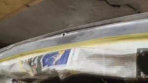 Как убрать ржавчину часть 6. Покраска капота.