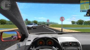 City car driving 1.5.3 - Прохождение карьеры - "Загородная трасса"