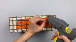 Делаем корзину для дома своими руками. Плетем корзину из джута и проволоки для хранения