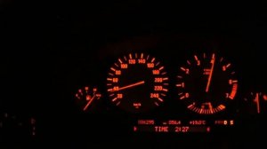 Разгон БМВ 525i (Е39) до 100 км/ч / BMW 525i E39 acceleration