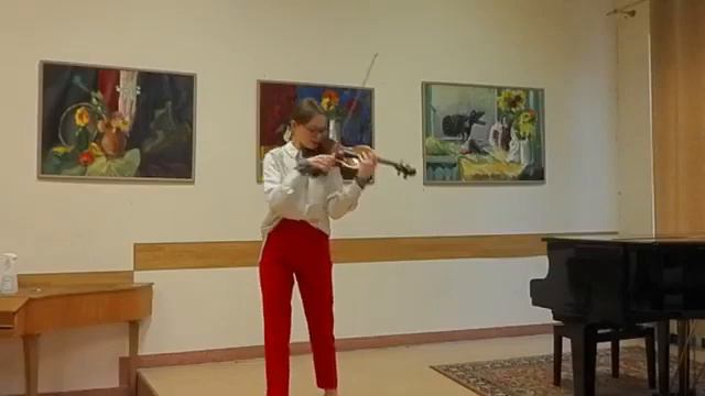 Liepa Jurgutavičiūtė 14 y.o. Henryk Wieniawski Etude Caprice Op 18 no 2 смотреть онлайн