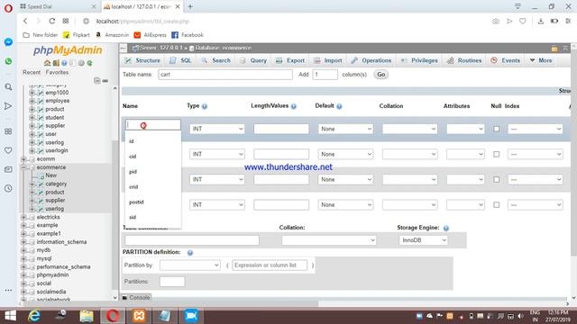 E-Commerce Site Part 2 - Creating database using Xampp Mysql смотреть онлайн