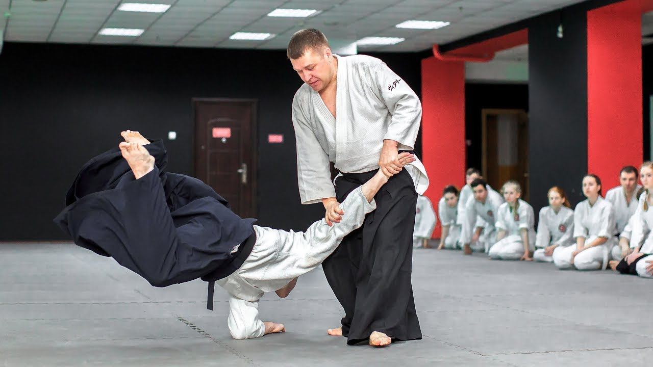 Айкидо, центральная линия