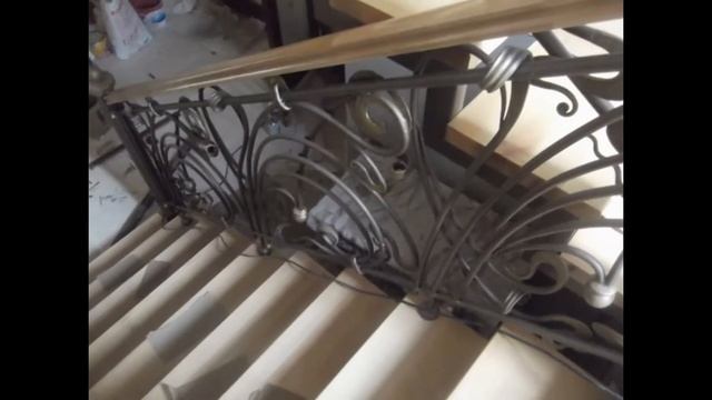 Металеві сходи та ковані перила.Калуш 0993466632 смотреть онлайн