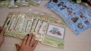 Моё втрое хобби. Вышивка. Запасы наборов вышивки крестом. От М. П Студия. #Вышивка крестом