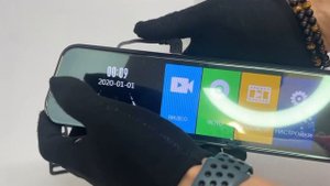 Тестирование зеркала заднего вида со встроенным регистратором BW-MIR 1080р + задняя камера 720p