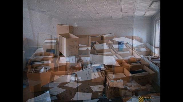 Заброшенный Большереченский молочный комбинат / Омская область / Россия