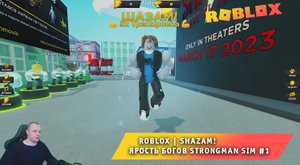 Roblox ➤ Shazam Ярость Богов Strongman Sim #1 ➤ Игра Роблокс Шазам Fury of the Gods Симулятор Силача