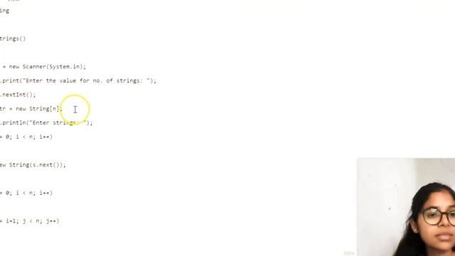 Java program to sort the given names in ascending order смотреть онлайн