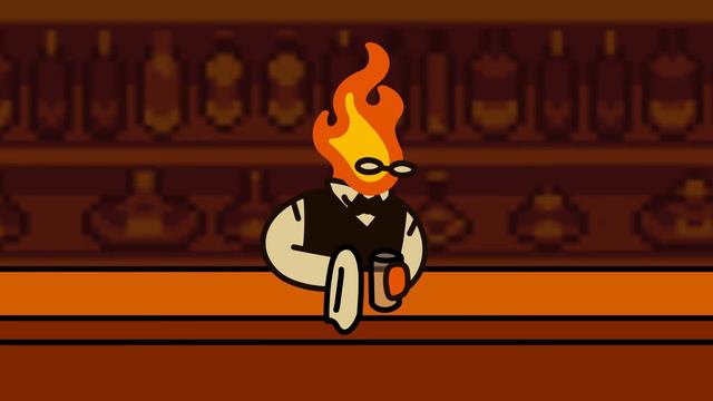 evening at grillby's - video game music + diner/restaurant ambience смотреть онлайн